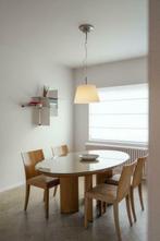 Hanglamp mat wit, Ophalen, Zo goed als nieuw, Glas, 50 tot 75 cm