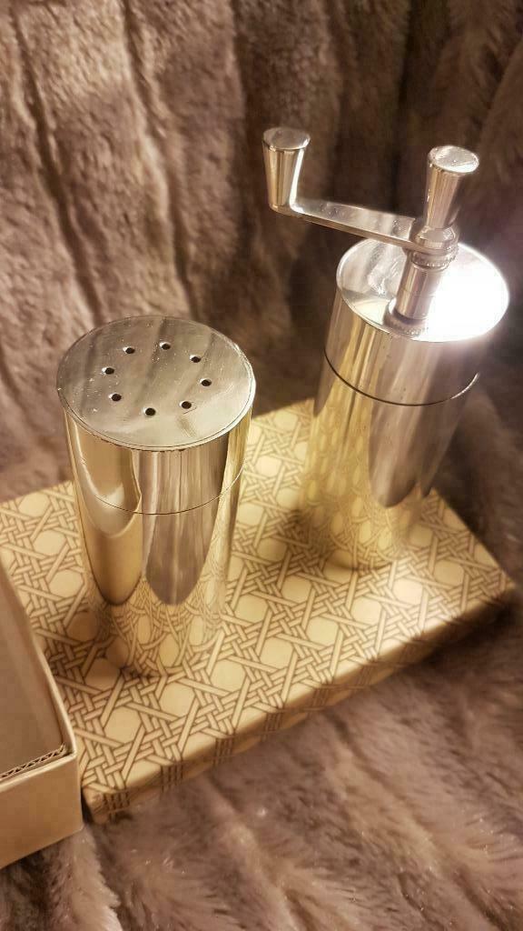 ensemble sel et poivre plaqué argent / jamais utilisé, Enlèvement ou Envoi, Neuf, Autres types