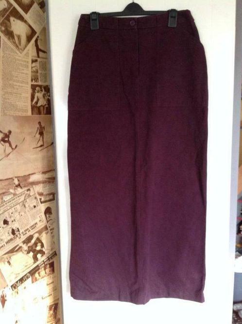 Longue jupe prune 40 Etam, Kleding | Dames, Rokken, Gedragen, Maat 38/40 (M), Ophalen