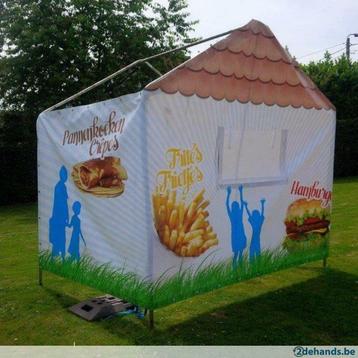 Garden party pour les ENFANTS - Tente Hamburger - Tente Frit