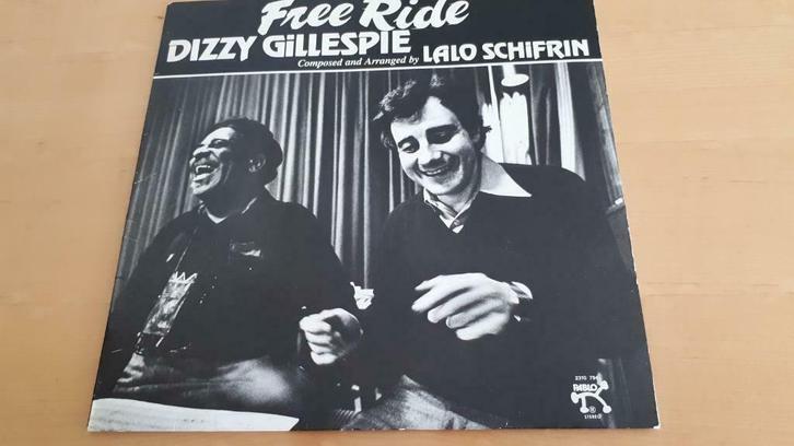 Dizzy Gillespie LP 1977 Free Ride, Cd's en Dvd's, Vinyl | Jazz en Blues, Jazz, 1960 tot 1980, Ophalen of Verzenden
