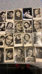 20 cartes postales anciennes photos d actrices, Collections, Comme neuf