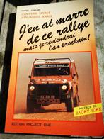 Jacky Ickx rally Parijs Dakar  boek édition one  Franstalig, Ophalen of Verzenden, Zo goed als nieuw