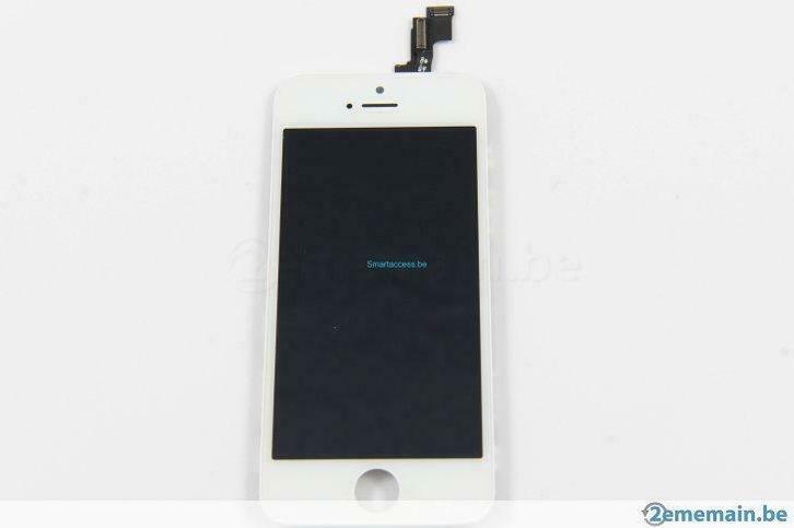 Vitre tactile et écran LCD rétina iPhone 5S blanc + outils, Télécoms, Téléphonie mobile | Accessoires & Pièces, Neuf, Envoi