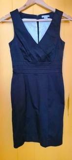 Robe noire satinée H et M, H&M, Verzenden, Zo goed als nieuw