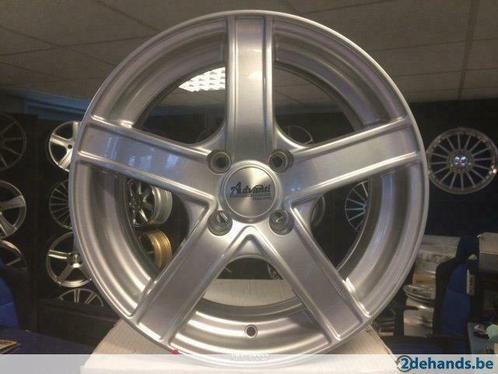 NIEUWE 14 inch 4x100 aluminium sportvelgenset, Autos : Pièces & Accessoires, Pneus & Jantes, Jante(s), Neuf, Enlèvement ou Envoi