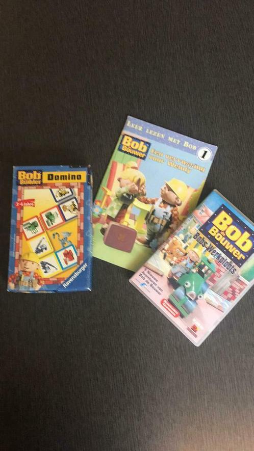 Bob de bouwer set dvd domino Ravensburger boek, Enfants & Bébés, Jouets | Véhicules en jouets, Enlèvement