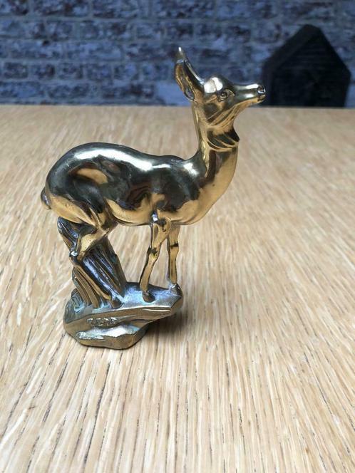 Tedd sculpture bronze gazelle, Antiquités & Art, Antiquités | Bronze & Cuivre, Bronze