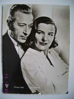 Foto : George Raft en Ella Raines, Gebruikt, Ophalen of Verzenden, Foto, Overige onderwerpen