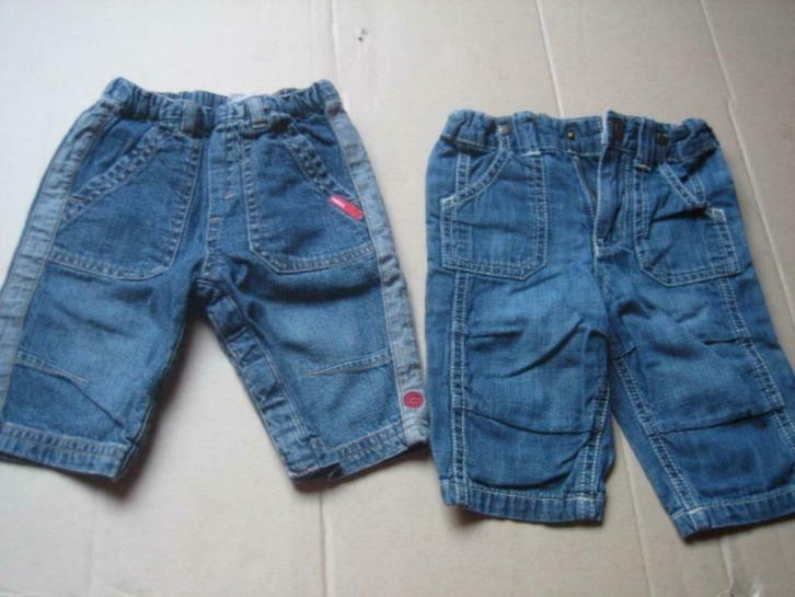 baby kledij: "Jeans" : maat 62 tot en met 86., Kinderen en Baby's, Babykleding | Maat 50, Gebruikt, Broekje, Ophalen of Verzenden