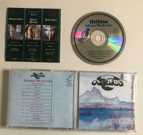 CD OSIBISA - AFRICA WE GO GO, CD & DVD, CD | Pop, 1980 à 2000, Enlèvement ou Envoi