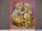 Houten puzzel beren, Kinderen en Baby's, Speelgoed | Kinderpuzzels, Gebruikt, Ophalen of Verzenden