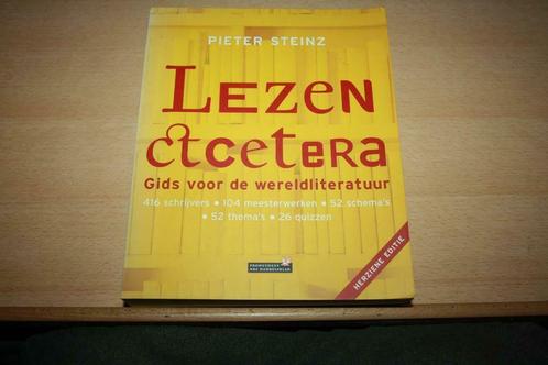 Lezen Etcetera – Pieter Steinz Gids voor de wereldliteratuur, Livres, Littérature, Comme neuf, Belgique, Enlèvement ou Envoi