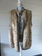 bruin vestje - dames - jasje - XL - Vogele, Kleding | Dames, Bruin, Maat 46/48 (XL) of groter, Ophalen of Verzenden, Zo goed als nieuw