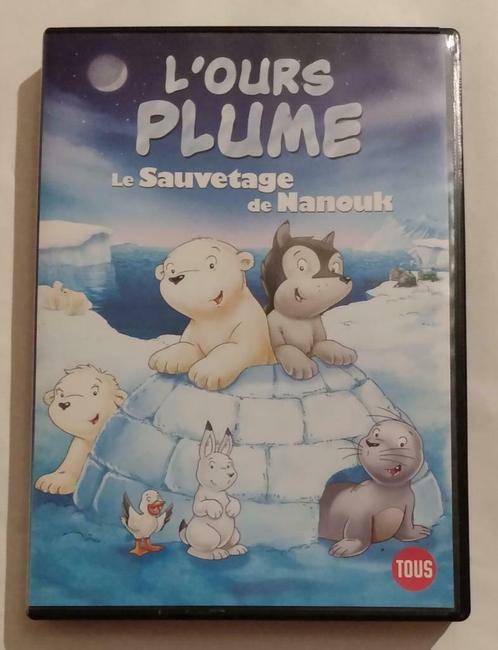 L'ours Plume: Le Sauvetage de Nanouk comme neuf, Cd's en Dvd's, Dvd's | Tekenfilms en Animatie, Zo goed als nieuw, Tekenfilm, Alle leeftijden