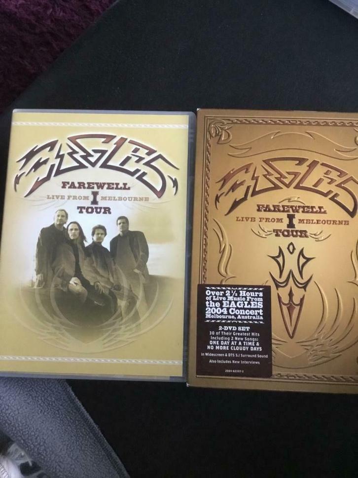 Dvd Eagles Farewell live from Melbourne Tour, Cd's en Dvd's, Dvd's | Muziek en Concerten, Muziek en Concerten, Boxset, Alle leeftijden