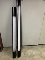 9 aluminium hang armaturen, Ophalen of Verzenden, Gebruikt