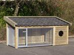 Chenil bas barreaux avec niche intégré abri chenil XXL NEUF, Animaux & Accessoires, Maisons pour chiens, Envoi, Neuf