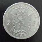Belgium 1867 - 2 Fr. FR Zilver - Leopold II - Morin 169 -ZFr, Zilver, Zilver, Losse munt, Verzenden