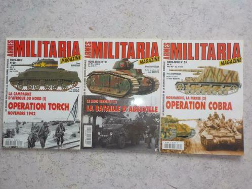 3 boeken : Armes & Militaria : Hors Serie n 20 , 21 en 29, Boeken, Oorlog en Militair, Gelezen, Landmacht, Tweede Wereldoorlog