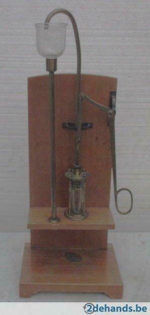 antiek technisch schoolinstrument zuigpomp, Hobby en Vrije tijd, Modelbouw | Overige, Gebruikt