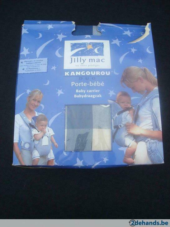 Baby draagzak Jilly mac Kangourou, Kinderen en Baby's, Babydragers en Draagdoeken, Gebruikt, Draagzak, Ophalen of Verzenden