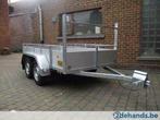 Nieuwe professionele dubbelasaanhangwagen 2,9x1,4m te Aalst, Enlèvement, Neuf