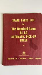 Vervangstukken Bamford BL 60 pick-up balenpers, Zakelijke goederen, Akkerbouw, Oogstmachine