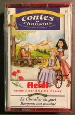 Cassette audio  Heidi  raconté par Brigitte Fossey, Originale, Enfants et Jeunesse, 1 cassette audio, Enlèvement ou Envoi