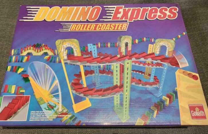 Jeu Domino Express Roller Coaster Goliath, Kinderen en Baby's, Speelgoed | Buiten | Actiespeelgoed, Zo goed als nieuw, Ophalen