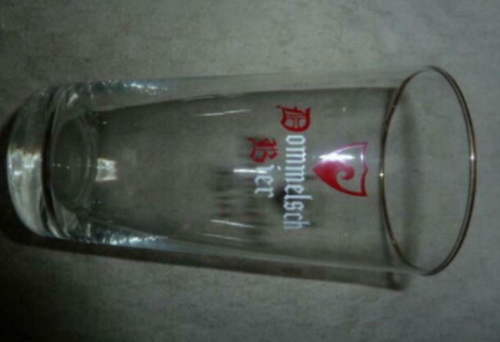 #L bier glas DOMMELSCH BIER " Boerke ", Verzamelen, Glas en Drinkglazen, Nieuw, Bierglas, Ophalen of Verzenden