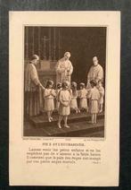 Prentje Pius X en de Eucharistie - Eerste Heilige Mis 1915, Envoi, Image pieuse