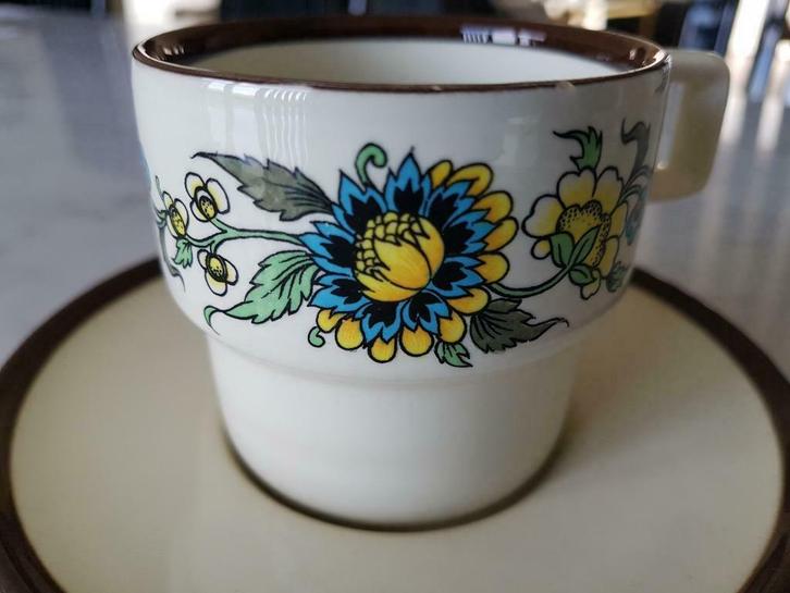 PAGNOSSIN TREVISO ITALY nr 793 - Koffiekopje + schoteltje, Antiek en Kunst, Curiosa en Brocante, Ophalen of Verzenden