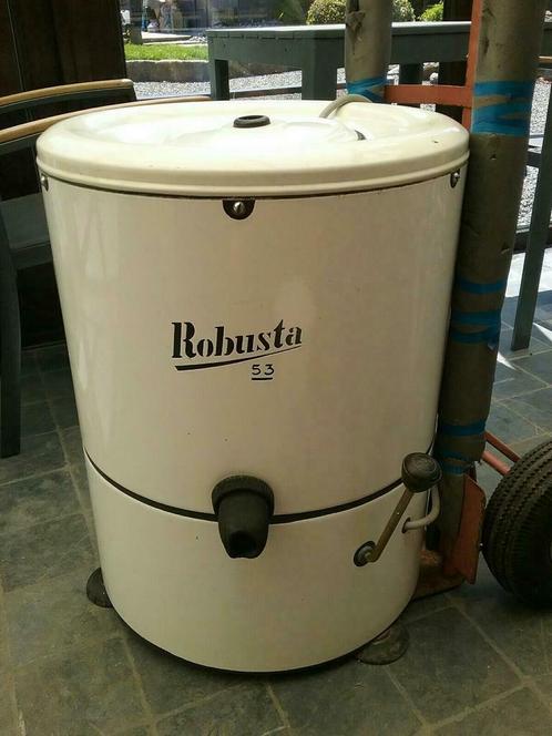 Droogtrommel '50 vintage Robusta 53 King, Elektronische apparatuur, Droogkasten, Gebruikt, Overige typen, Bovenlader, 4 tot 6 kg