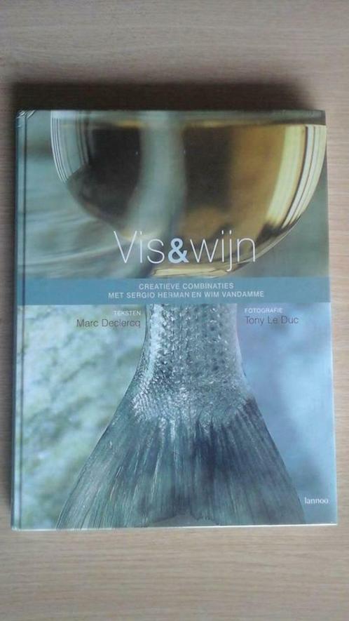 Boek "Vis & Wijn", Livres, Livres de cuisine, Neuf, Enlèvement ou Envoi