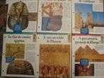 60 fiches Atlas Ancienne Egypte, Comme neuf, Envoi
