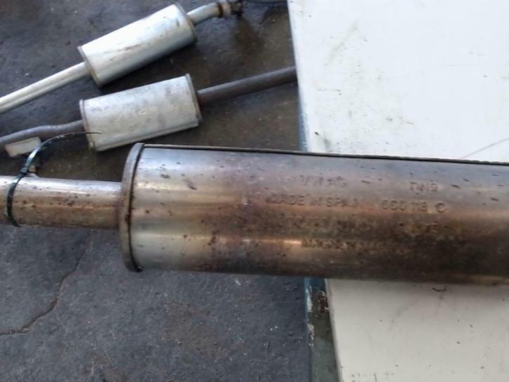 Audi A1 1.2tsi uitlaatlijn, Auto-onderdelen, Uitlaatsystemen, Audi, Gebruikt, Ophalen of Verzenden