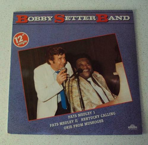 Maxi Single "Bobby Setter Band" Fats Medley 1 anno 1985, CD & DVD, Vinyles | R&B & Soul, R&B, 1980 à 2000, 12 pouces, Enlèvement ou Envoi