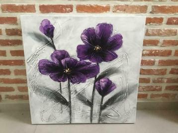 Prachtige olieverf schilderij canvas van Eur 109 + factuur  beschikbaar voor biedingen