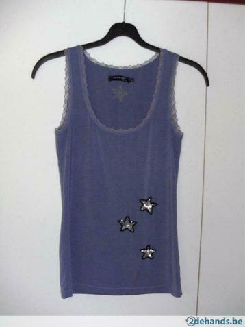 Blauwviolet topje (Vue sur mer), Vêtements | Femmes, Enlèvement ou Envoi, Porté, Taille 36 (S), Violet