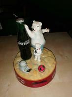 Coca Cola klok ijsberen zeehond, Verzamelen, Gebruikt, Verzenden
