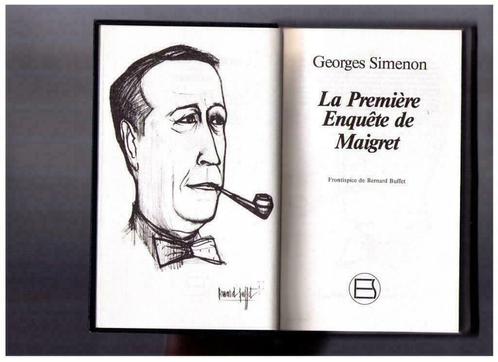 La première enquête de Maigret - Georges Simenon - Edito-Ser, Livres, Policiers, Comme neuf, Enlèvement ou Envoi