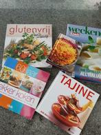 Lot 5 kookboeken waaronder glutenvrij alles 10€, Boeken, Ophalen of Verzenden, Zo goed als nieuw