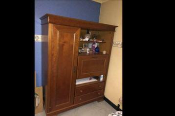 Volledige kinderkamer- 1 pers bed + 2 kasten, Enlèvement, Comme neuf, Garçon ou Fille
