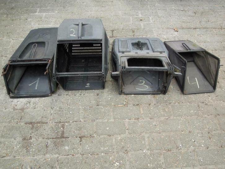 opvangbak grasmachine elektrisch benzine, Tuin en Terras, Hand-tuingereedschap, Gebruikt, Ophalen of Verzenden