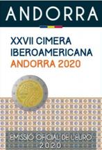 2 euros Andorre 2020 - Sommet ibéro-américain (CoinCard), 2 euros, Série, Enlèvement ou Envoi, Autres pays