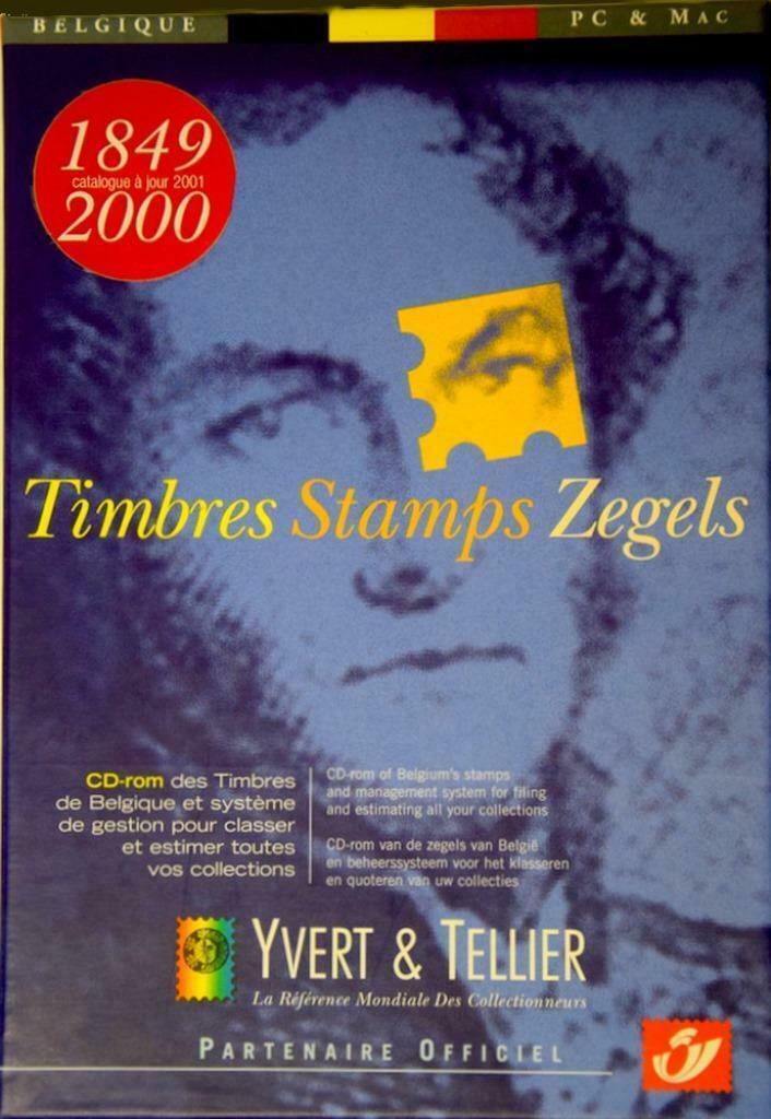 CD-Rom Yvert & Tellier de 1849 à 2001 – Ouvert, Postzegels en Munten, Postzegels | Toebehoren, Overige typen, Ophalen of Verzenden