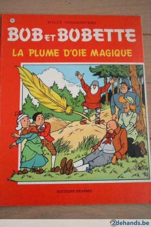 La plume d'oie magique - 1983 (Bob et Bobette), Boeken, Stripverhalen, Gelezen, Ophalen of Verzenden