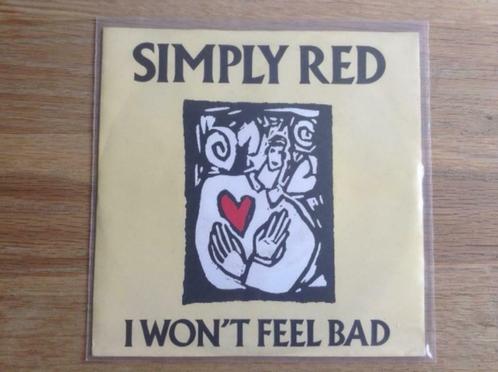 single simply red, CD & DVD, Vinyles Singles, Single, Pop, 7 pouces, Enlèvement ou Envoi