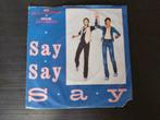 Lp / vinyl plaat paul mccartney en michael jackson say say s, CD & DVD, Vinyles | Autres Vinyles, Enlèvement ou Envoi